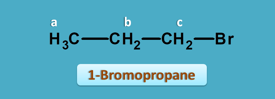 NMR peaks in 1-bromopropane