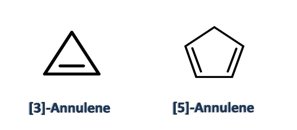 3 and 5 annulene