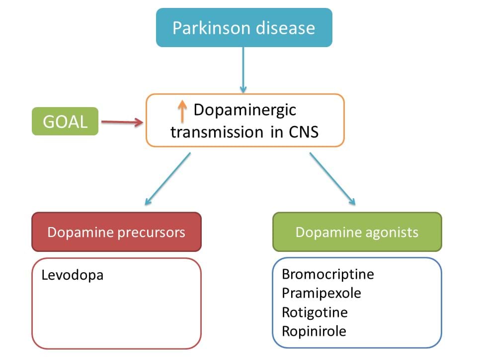 drug targets in parkinson disease