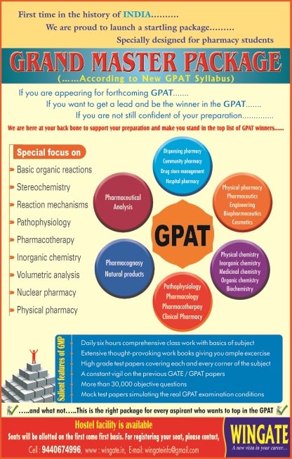  Features of GPAT coaching