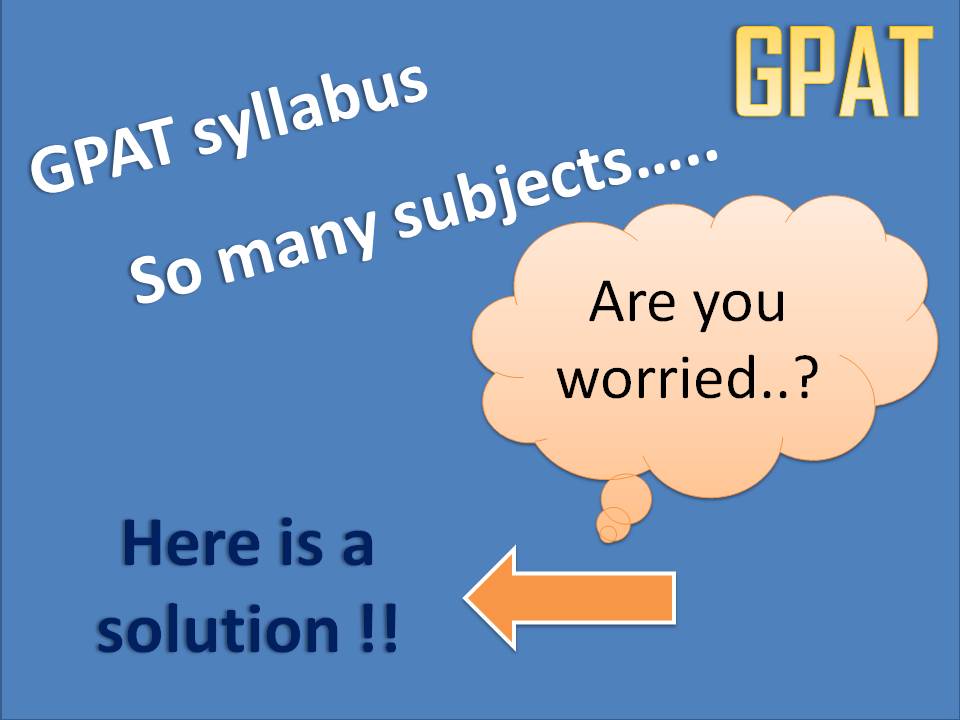 gpat syllabus