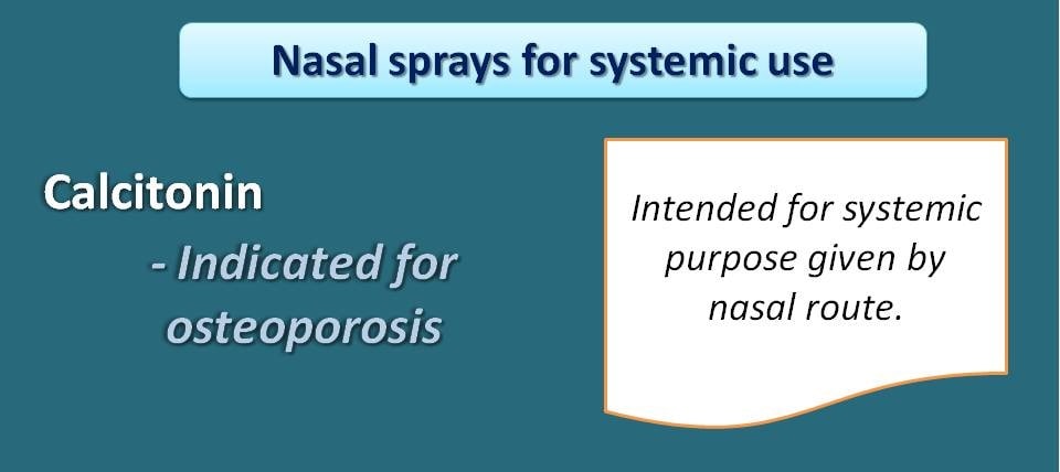 caclitonin nasal spray