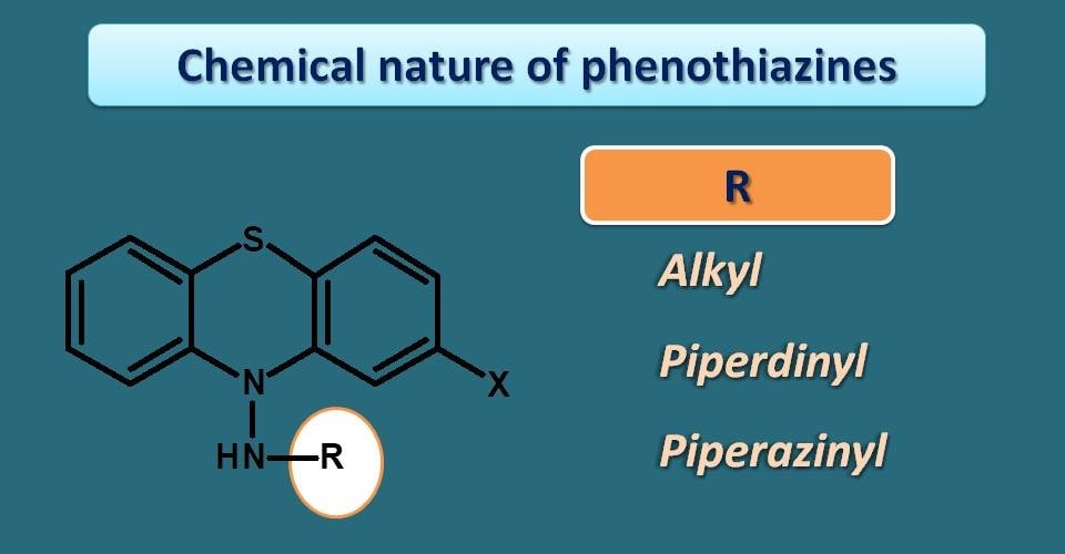chemical nature of phenothiazines