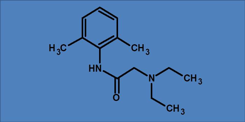 structure of an antiarrythmic agent