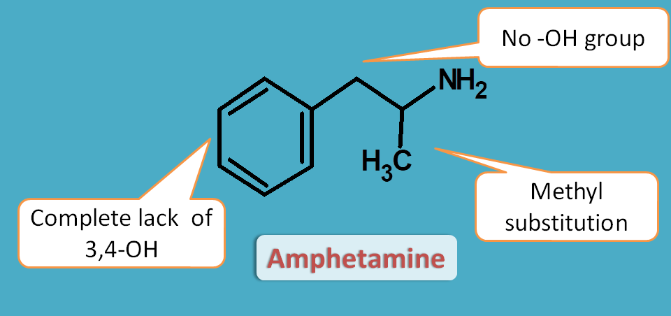 structure of amphetamine